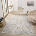 Le Canvas Adelia Ivory — styled in a living room