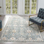 Le Canvas Eden Denim — styled in a living room