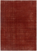 Le Canvas Torin Terracotta — full rug, top-down view