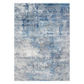 Le Canvas Corin Navy — full rug, top-down view