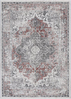 Le Canvas Calder — Ash rug, top-down view