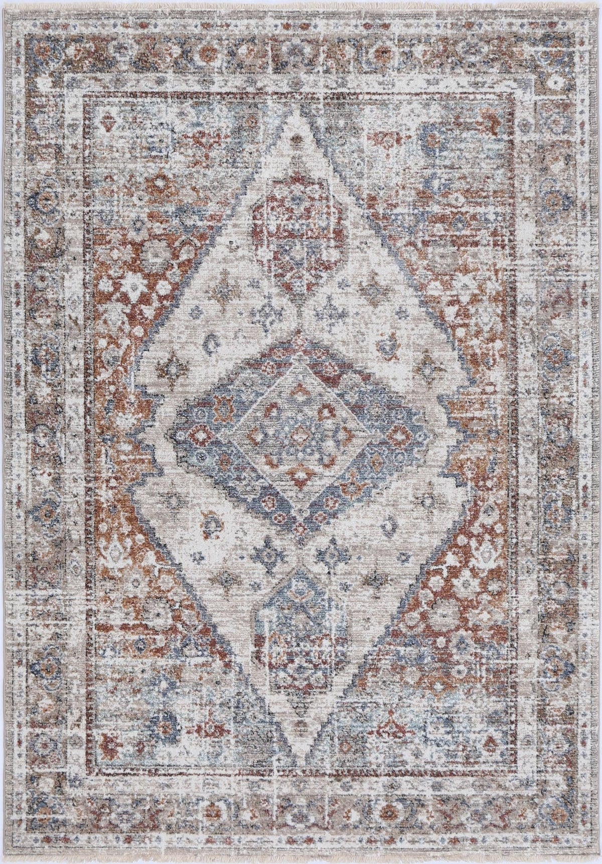 Le Canvas Alia Multi — full rug, top-down view