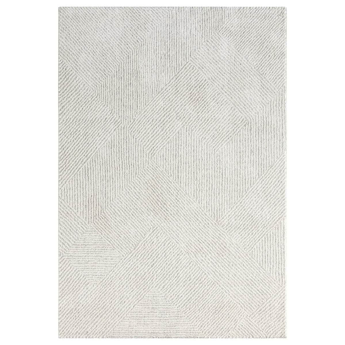 Le Canvas Willa Sand — full rug, top-down view
