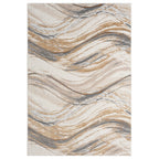 Le Canvas Rhea Terra — full rug, top-down view