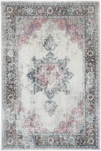 Le Canvas Astrid Cream — full rug, top-down view