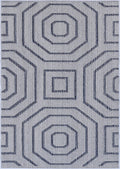Le Canvas Farin Charcoal — full rug, top-down view