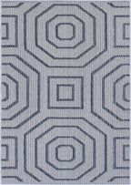 Le Canvas Farin Charcoal — full rug, top-down view