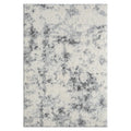 Le Canvas Noll Ash — full rug, top-down view