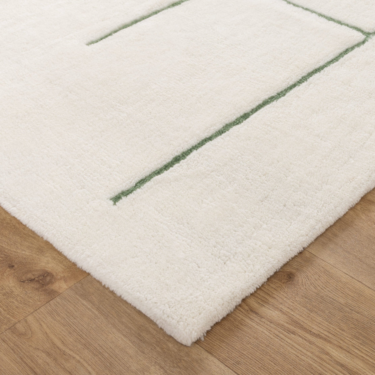 Le Canvas Celandine Olive — corner detail
