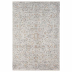 Le Canvas Adelia Ivory — full rug, top-down view