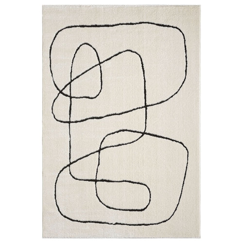 Le Canvas Admire Ivory — full rug, top-down view