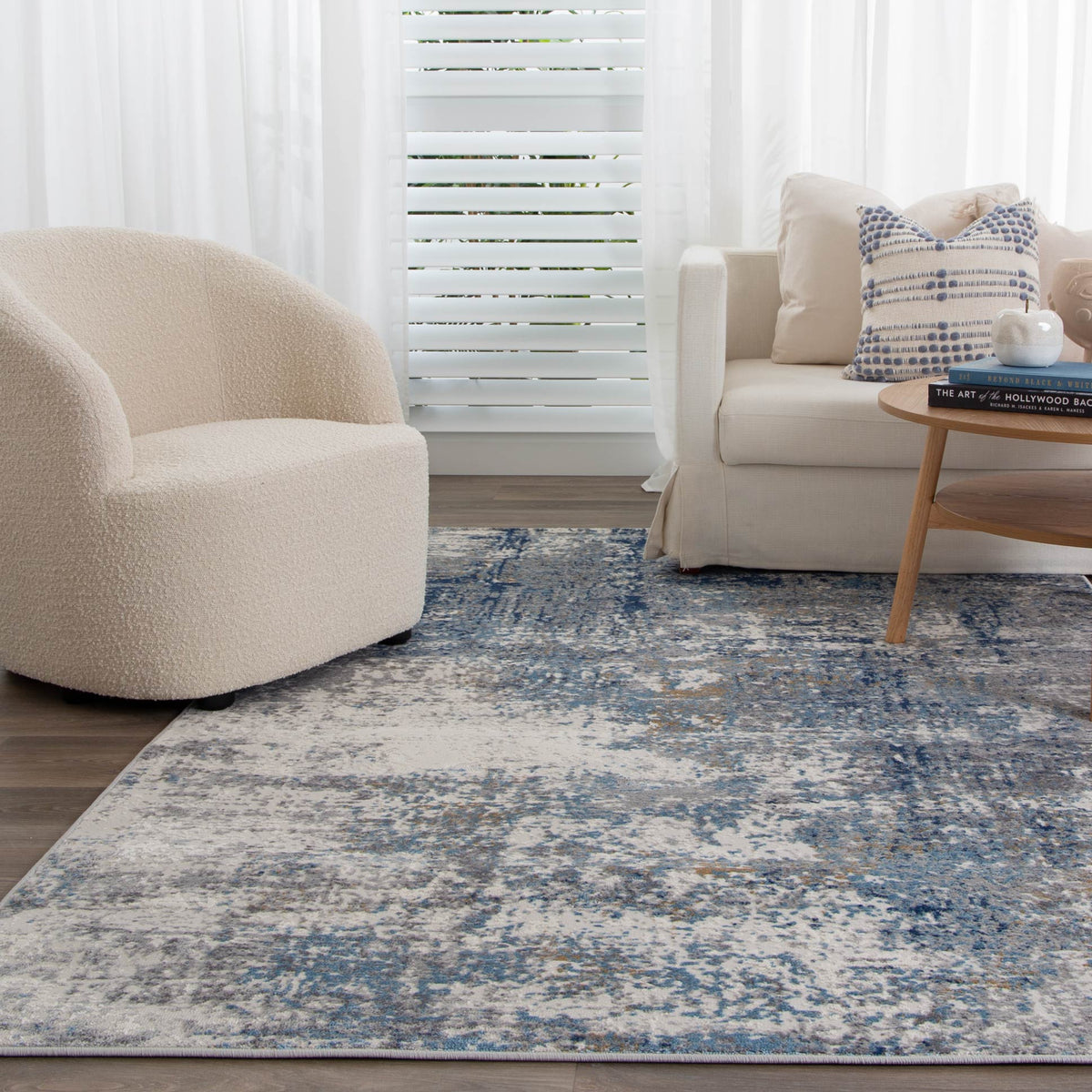 Le Canvas Corin Navy — corner detail