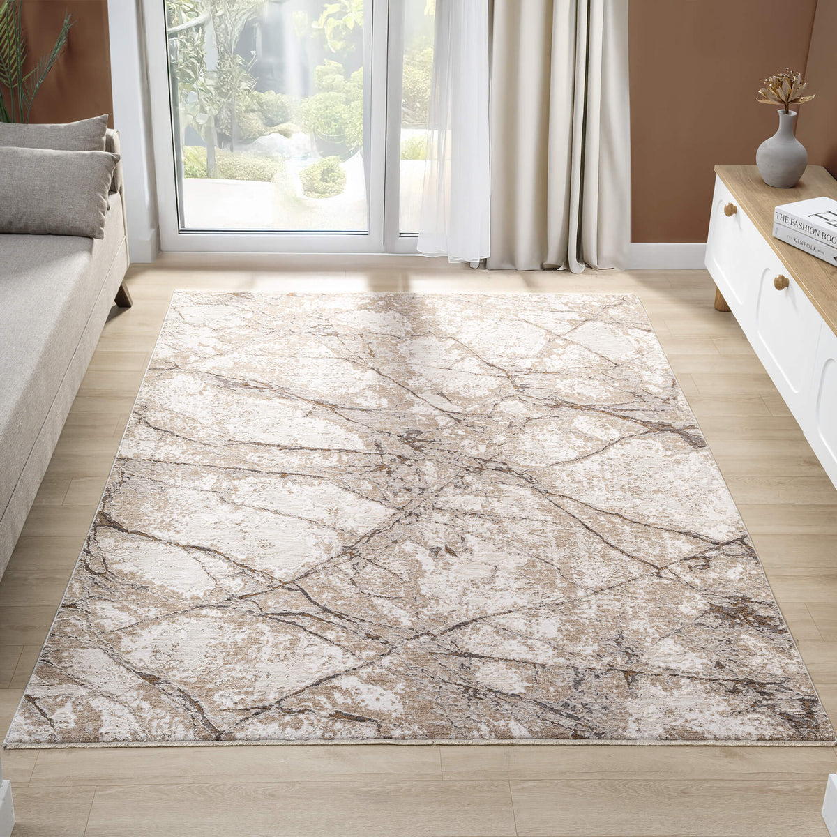 Le Canvas Gia Ivory — styled in a living room
