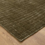 Le Canvas Olin Olive — corner detail
