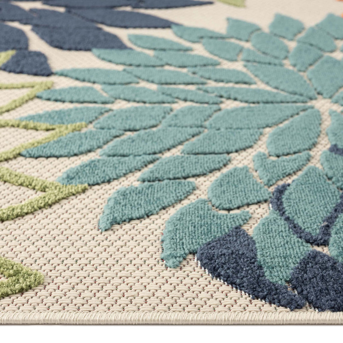 Le Canvas Keira Green Round — corner detail