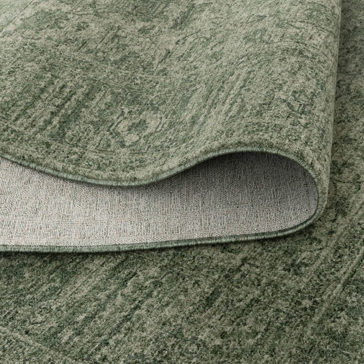 Le Canvas Maren Green — pile texture
