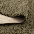 Le Canvas Rowan Olive — pile texture