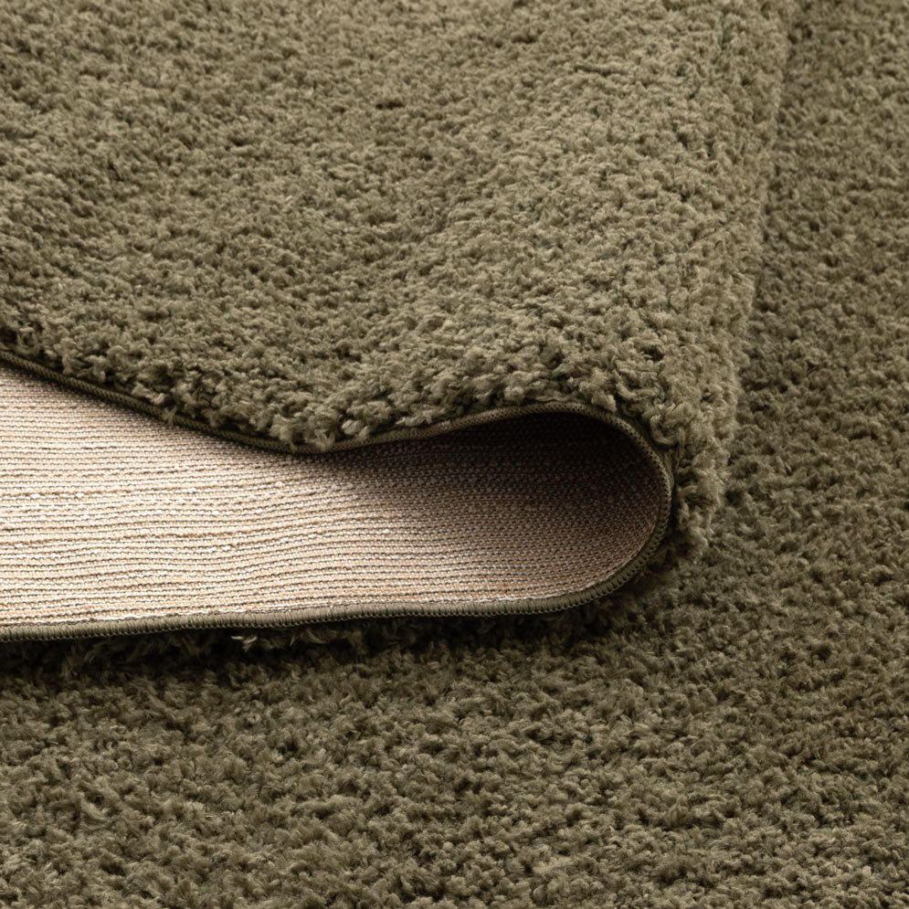 Le Canvas Rowan Olive — pile texture