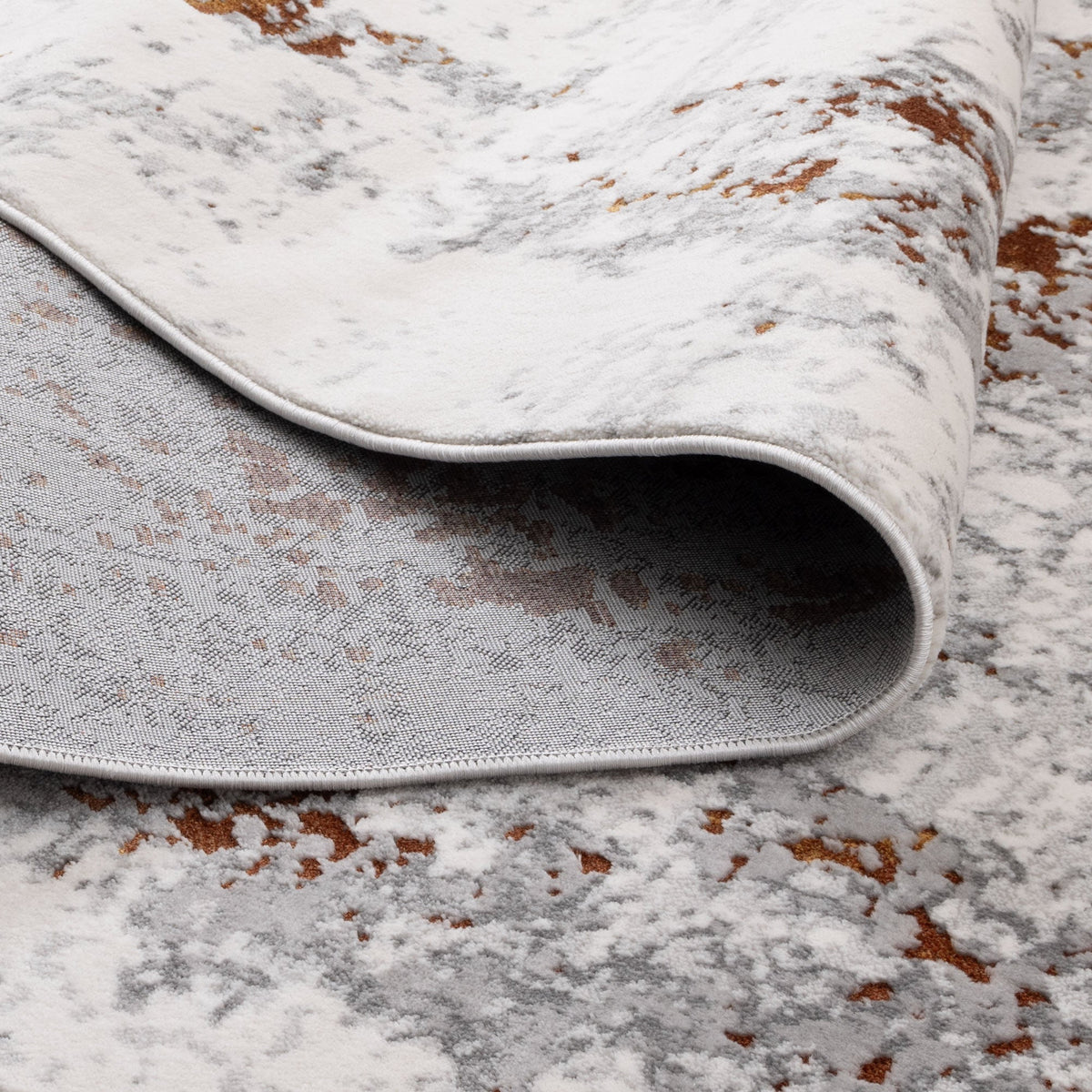 Le Canvas Eamon Grey Terracotta — pile texture