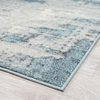 Le Canvas Arlo Blue — pile texture