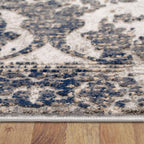 Le Canvas Cleo Navy — corner detail