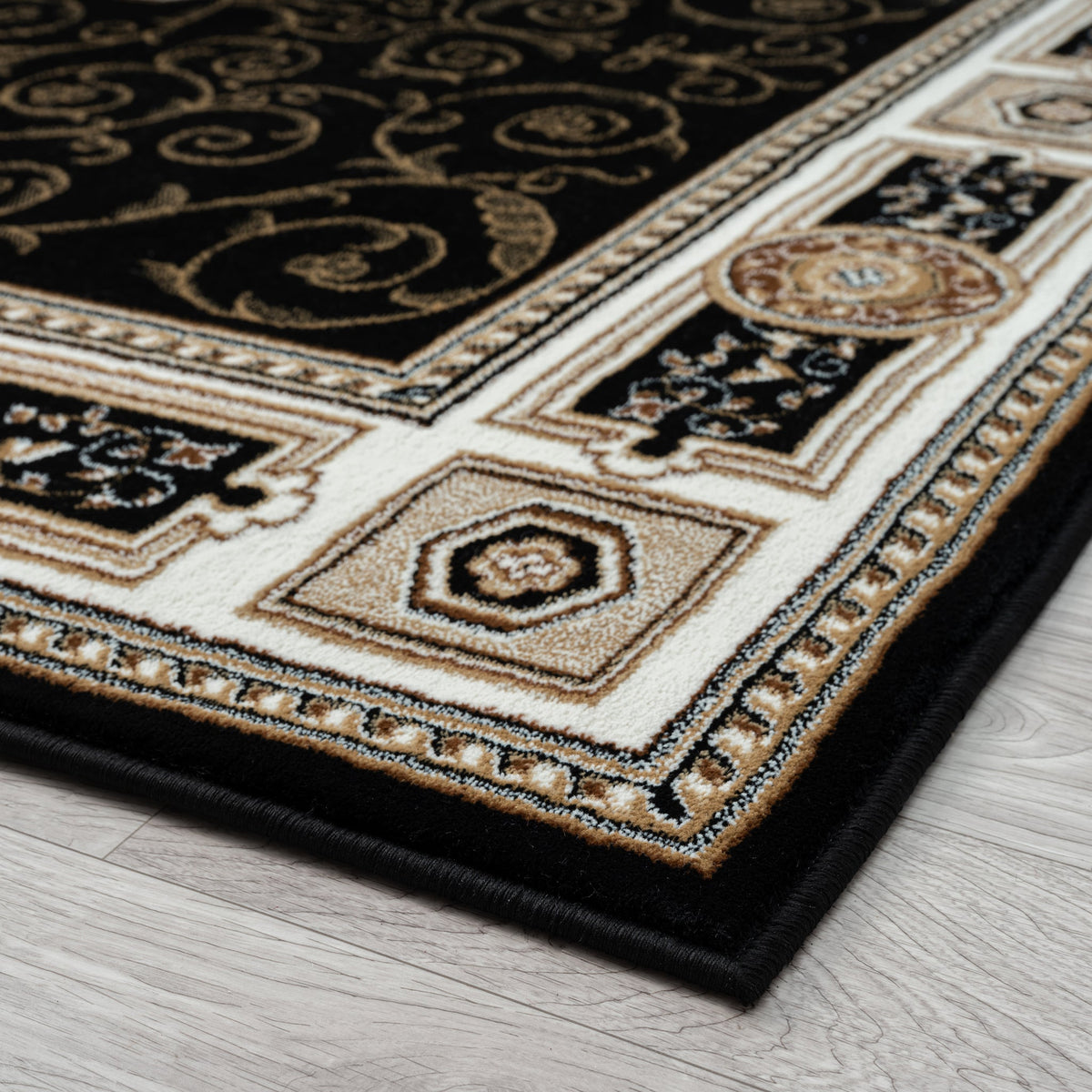 Le Canvas Caius Black — pile texture