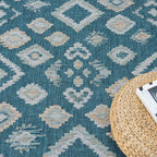 Le Canvas Kira Turquoise — corner detail