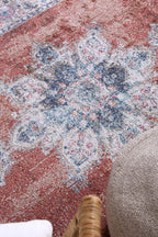 Le Canvas Tova Rust — pile texture