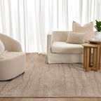 Le Canvas Sierra Abstract Beige — construction