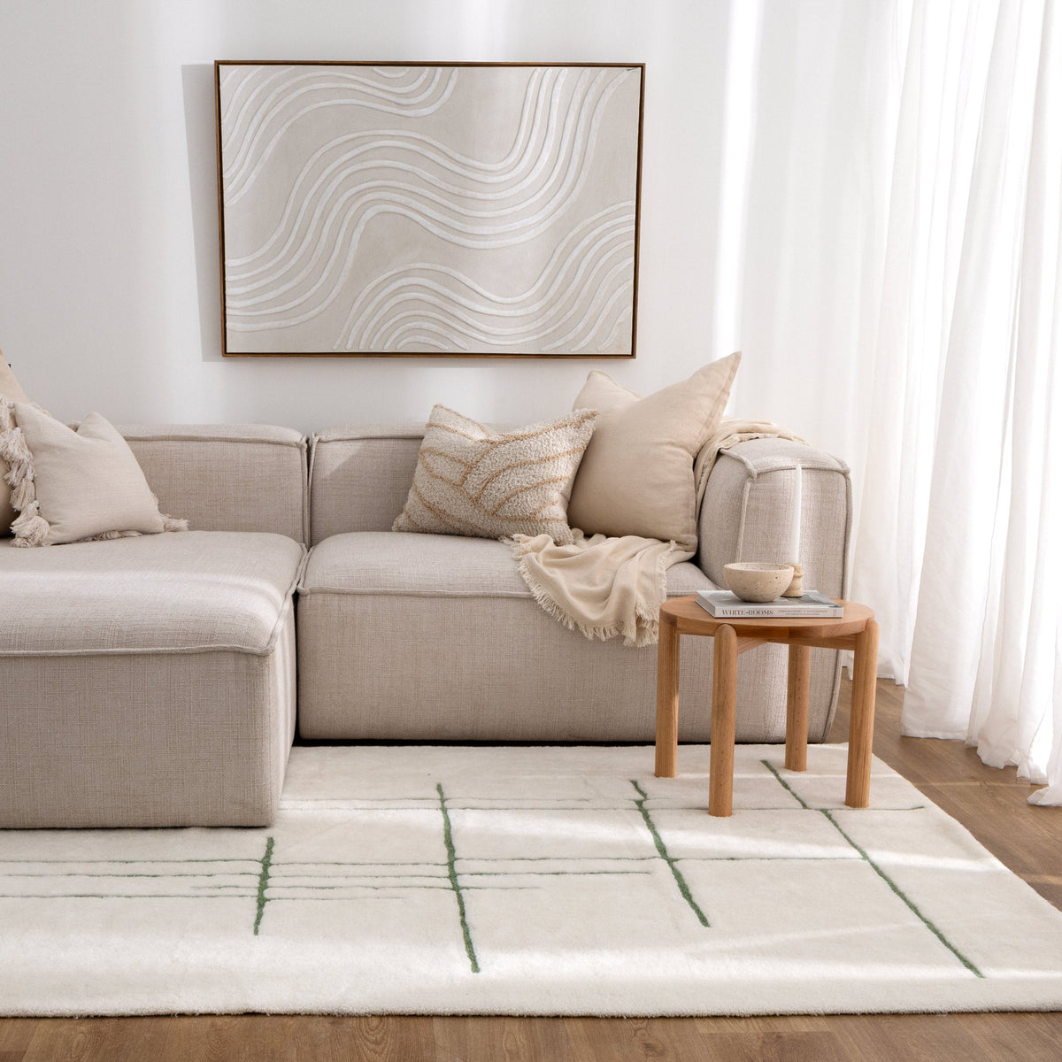 Le Canvas Celandine Olive — construction