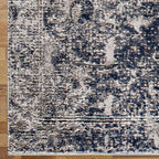 Le Canvas Cleo Navy — pile texture