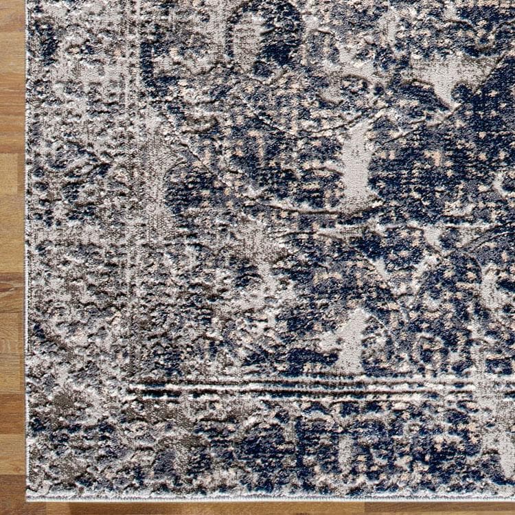 Le Canvas Cleo Navy — pile texture