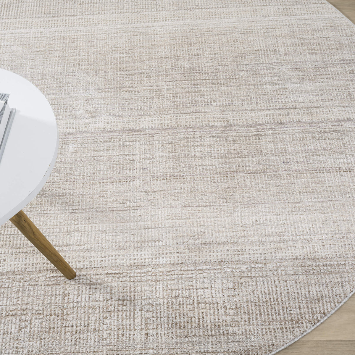 Le Canvas Mira Sand Round — pile texture