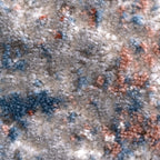 Le Canvas Neris — Grey multi rug, pile texture