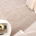 Le Canvas Briar Beige — styled in a living room