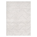 Le Canvas Zane Beige — full rug, top-down view