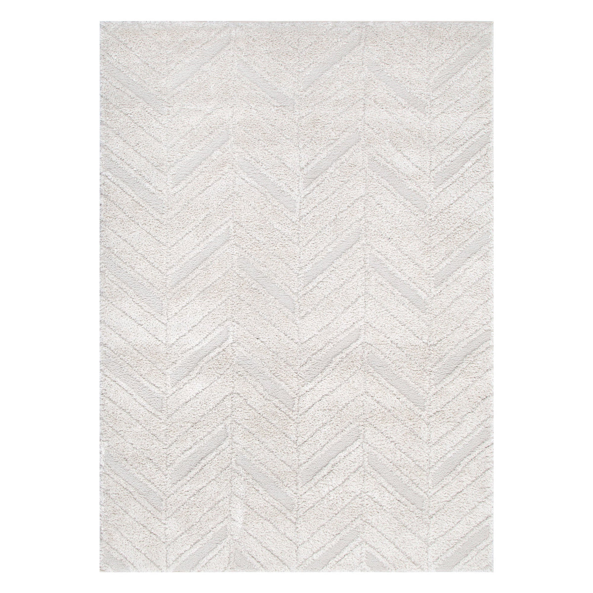 Le Canvas Zane Beige — full rug, top-down view