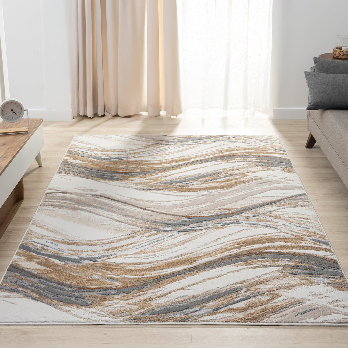 Le Canvas Rhea Terra — styled in a living room