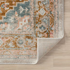 Le Canvas Anouk — Sand rug, reverse and construction