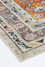 Le Canvas Isolde — Multi rug, showing rug back weave and edge finish