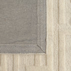Fabien Monogram Cream — reverse / backing