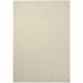 Fabien Monogram Cream — FRONT_ON full rug