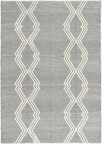 Le Canvas Nila — Ivory rug, top-down view