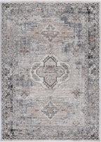 Le Canvas Merrick — Ash rug, top-down view