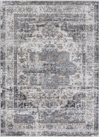 Le Canvas Soren — Ash rug, top-down view
