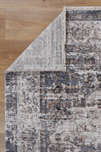 Le Canvas Soren — Ash rug, showing rug back weave and edge finish
