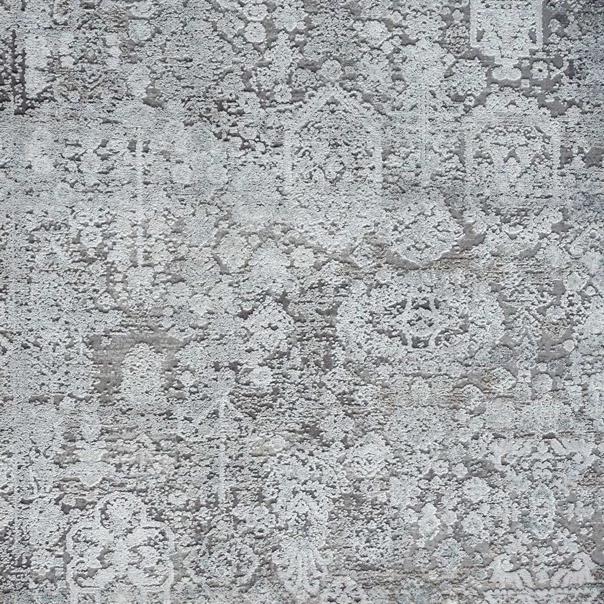 Le Canvas Halden — Grey rug, pile texture