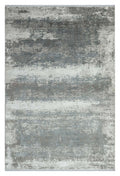Le Canvas Dacre — Grey rug, top-down view