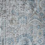 Le Canvas Greer — Grey rug, pile texture