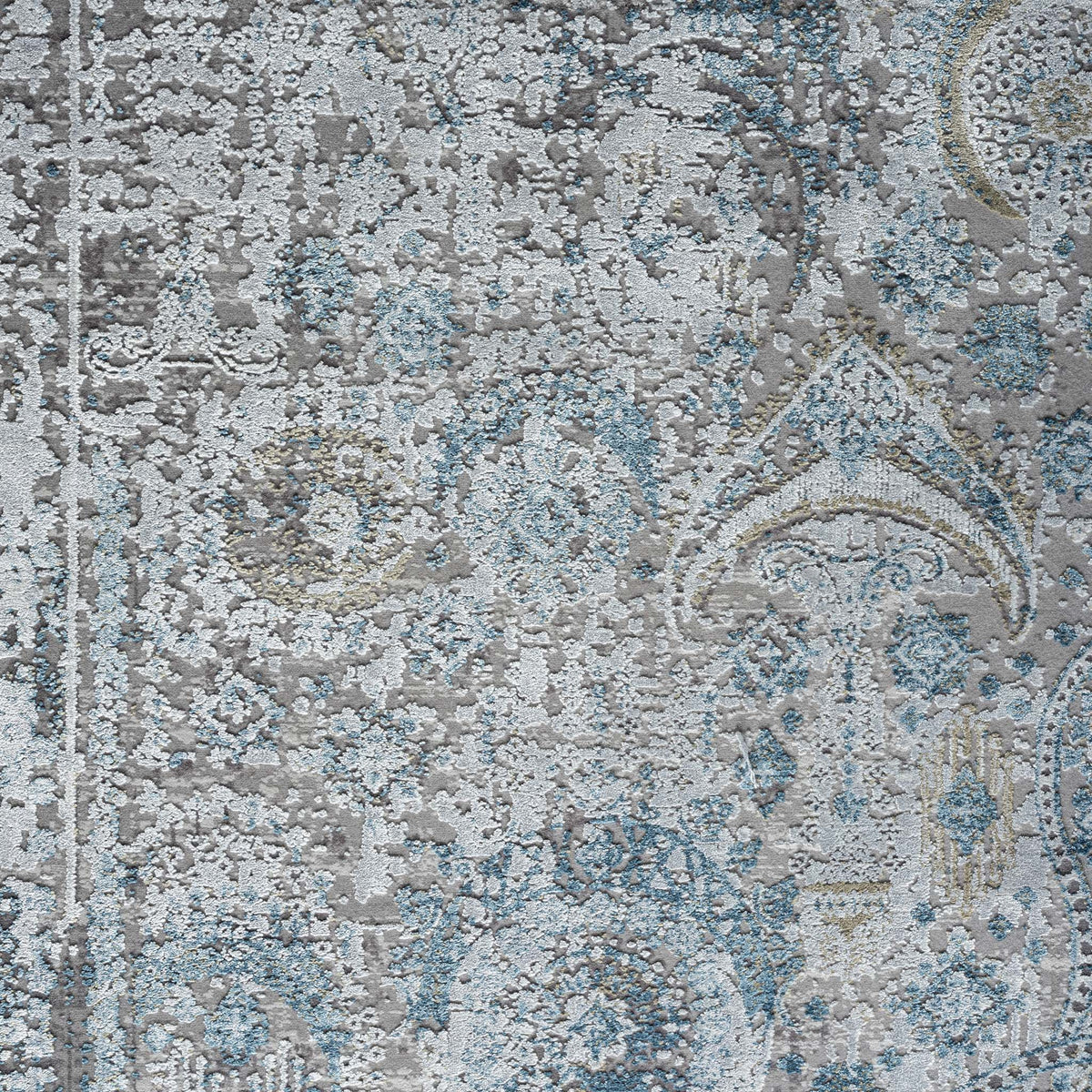 Le Canvas Greer — Grey rug, pile texture